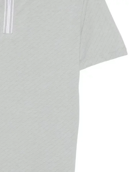 Polo Ps Paul Smith prążkowane szare
