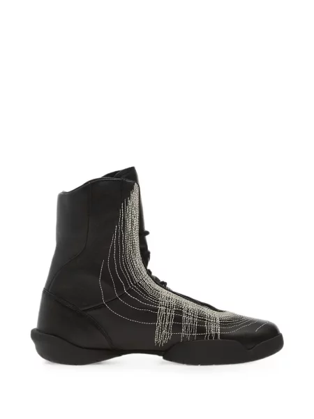 Sneakerși Y-3 cu broderie negru