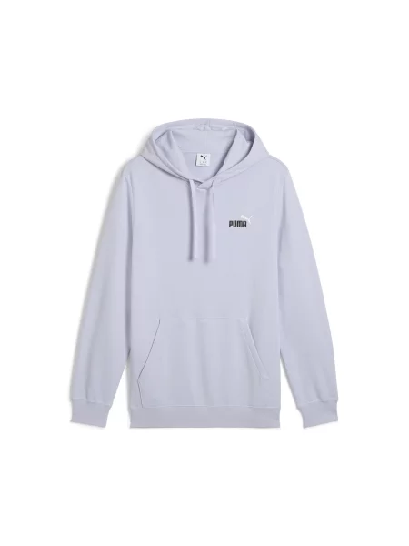 Bluza z kapturem Essentials z małym dwukolorowym logo No. 1 PUMA niebieska