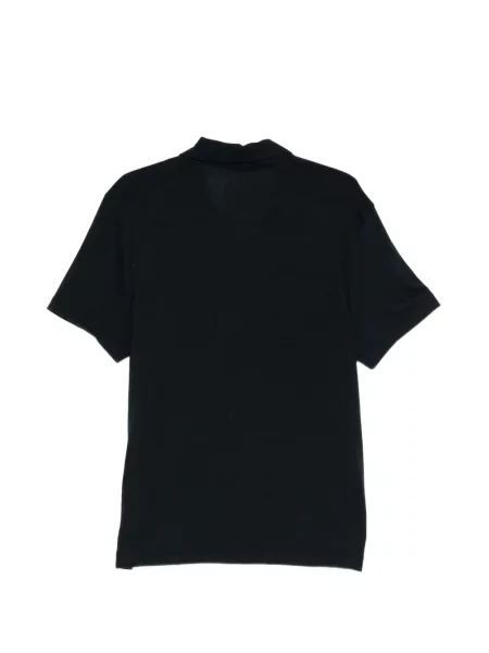 Gulerat scurt tricou polo James Perse albastru