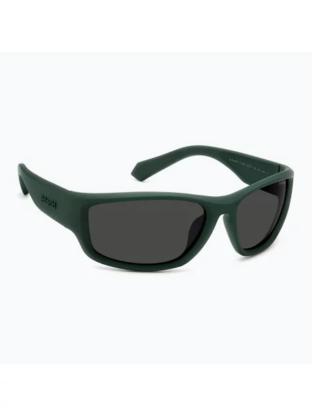 Sluneční brýle Polaroid PLD matte green/grey polarized šedé