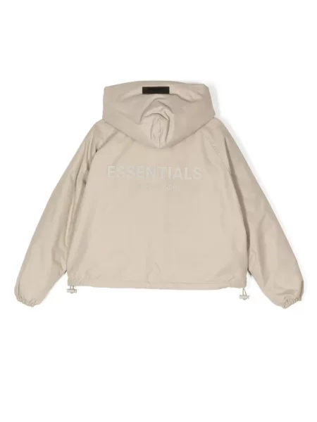 Bluza z kapturem dziecięca Fear Of God Essentials szara