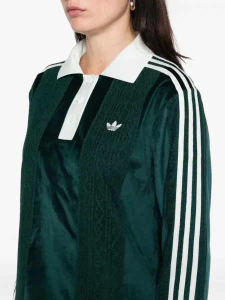 Pantaloni Adidas din velur negru