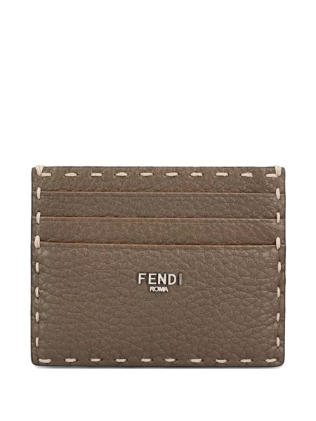 Portofel Fendi din piele maro