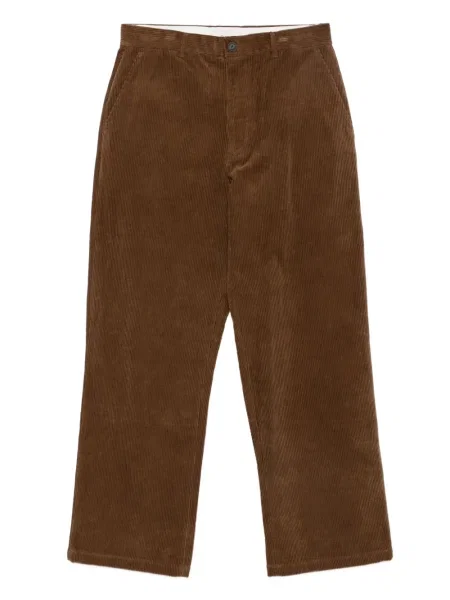 Pantaloni Dunst de catifea cord maro