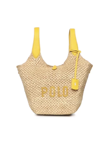 Shopperka Polo Ralph Lauren żółta