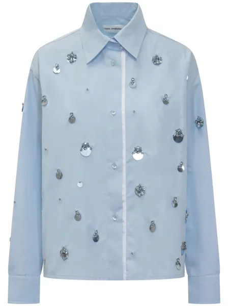 Cămașă Des Phemmes de cristal albastru