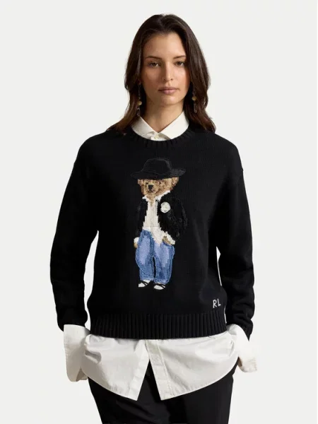 Polo Ralph Lauren Pulover negru