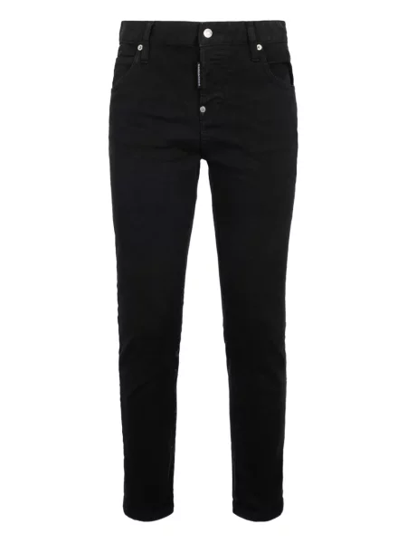 Blugi Dsquared2 cu 5 buzunare negru
