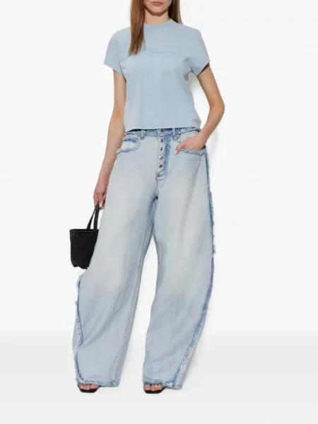 Tricou Alexander Wang cu imagine albastru