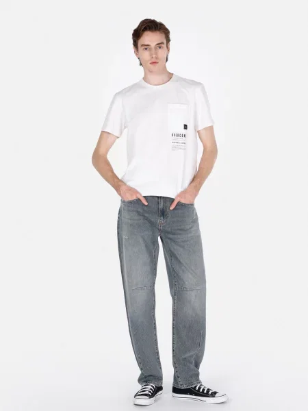 Джинси Colin’s комбінований верх зелений