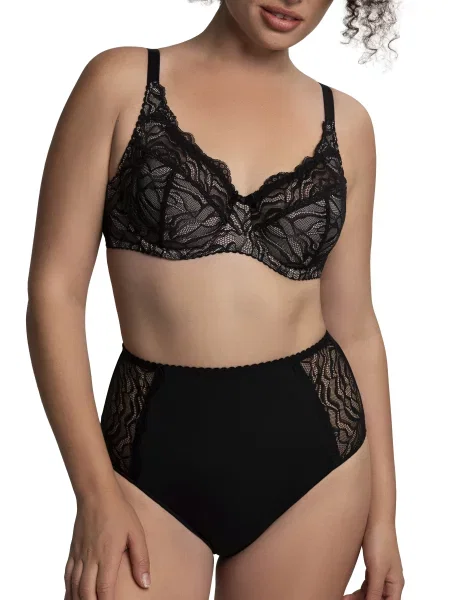 Бюстгальтер Glora GL soft поліамід/еластан чорний