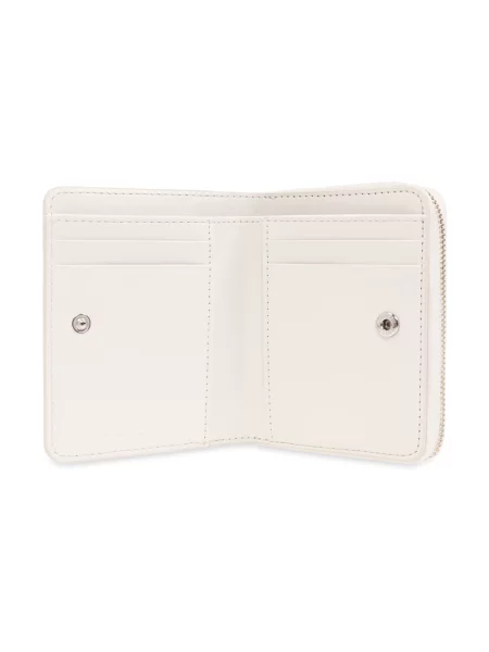 Portfel Marc Jacobs skórzany biały