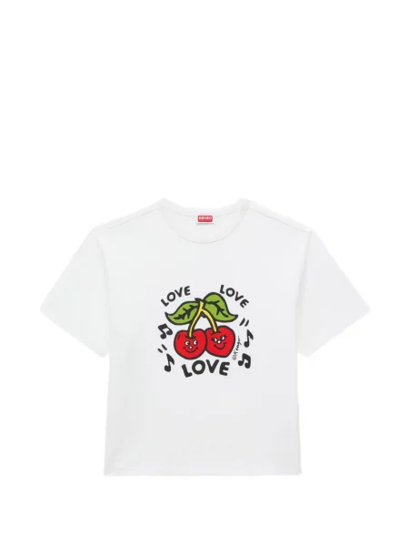 Tricou Kenzo cu imagine alb