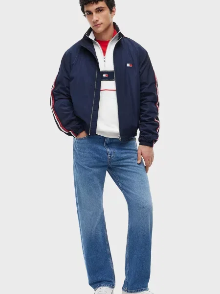 Джинсова куртка Tommy Jeans синя