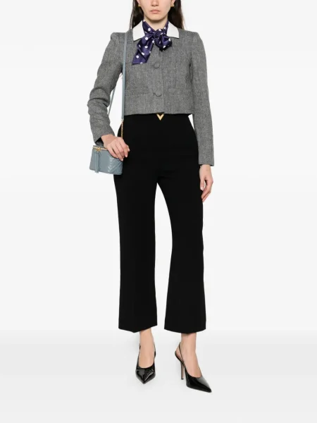 Pantaloni Valentino Garavani negru