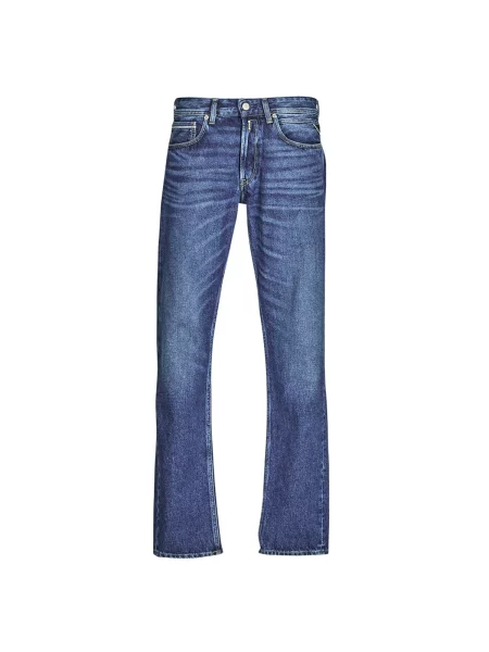 Ravne kavbojke Replay modra