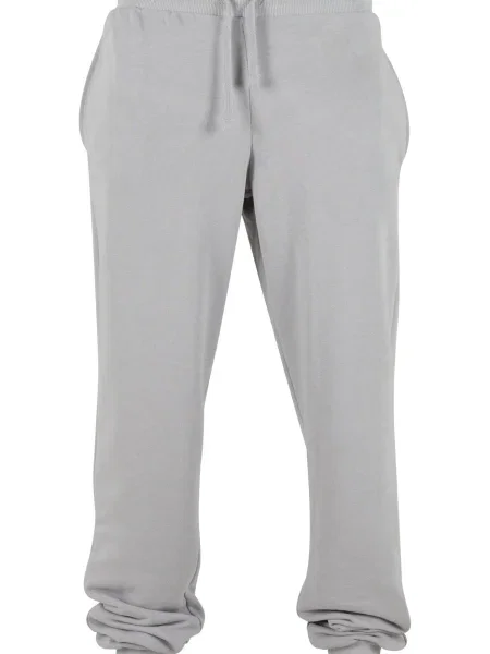 Pantaloni Urban Classics din material terry gri