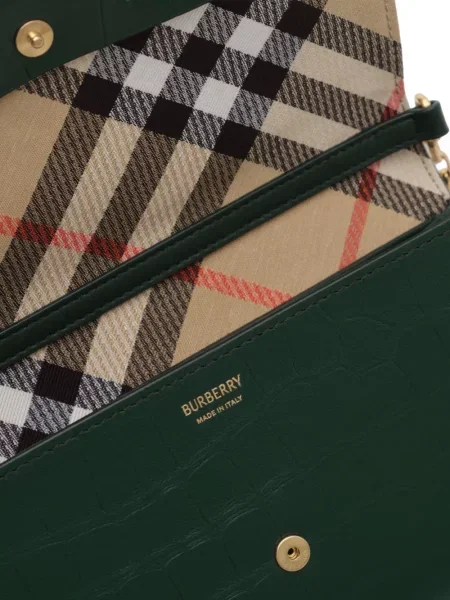 Geantă Burberry verde