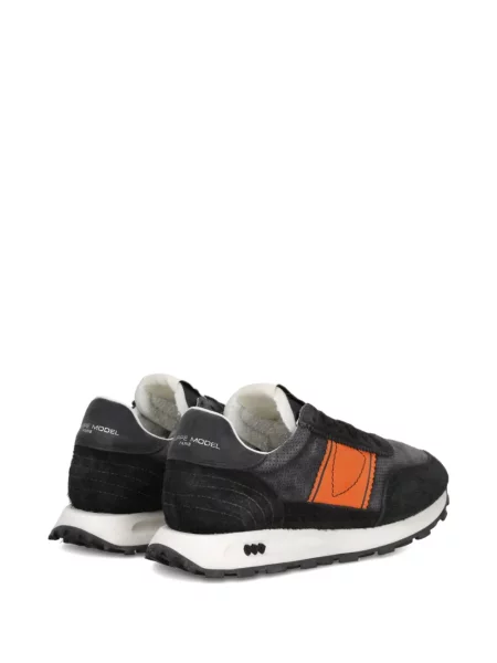 Sneakerși Philippe Model Paris din piele de căprioară gri