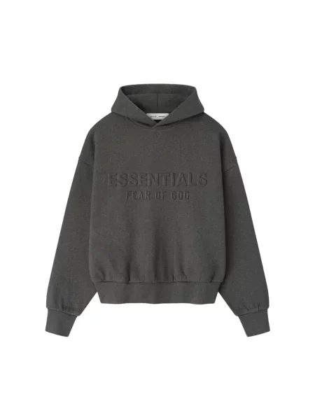 Bluza z kapturem Fear Of God z kapturem klasyczna szara