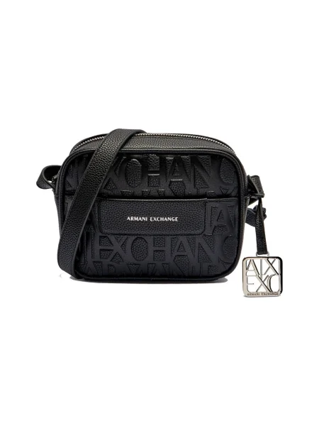 Crossbody táska Armani Exchange fekete