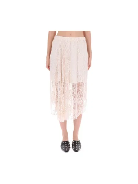 Spódnica midi Baum Und Pferdgarten do kolan biała