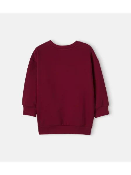 Gyerek fleece melegítő felső Stella Mccartney piros