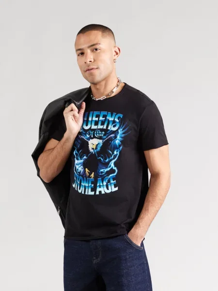 AMPLIFIED Tricou QTSA Eagle mai multe culori negru