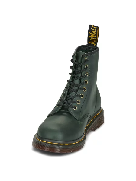 Pantofi Dr. Martens din piele verde