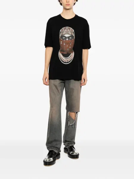 Tricou Ih Nom Uh Nit cu imagine negru