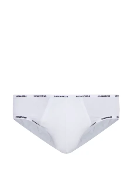 Chiloți Dsquared2 cu imagine alb