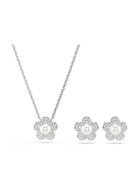 Palton Swarovski alb