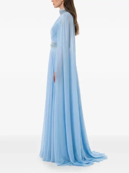 Rochie maxi Gattinolli By Marwan albastru