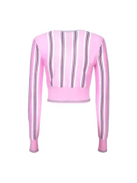 Kardigan Jacquemus wełniany różowy