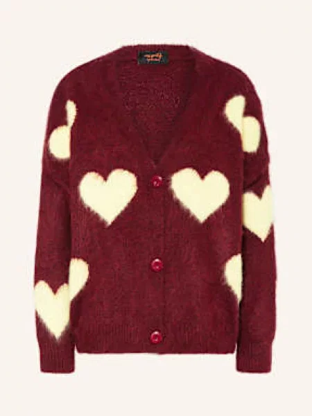 Miss Goodlife Kardigan Z Dodatkiem Alpaki rot