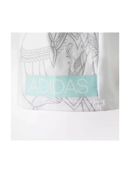 Tricou copii Adidas alb