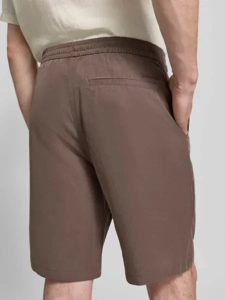 Szorty dresowe z domieszką modalu o kroju regular fit Ck Calvin Klein