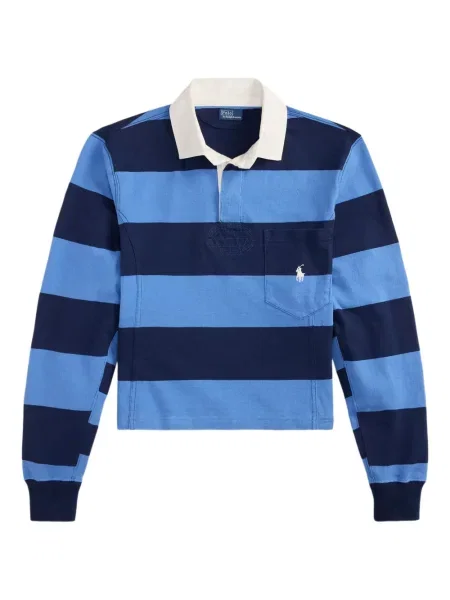 Căciulă Polo Ralph Lauren cu broderie tricotate de costum albastru