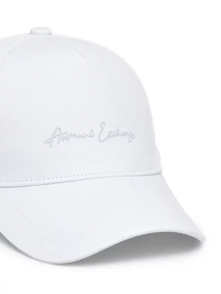 Hímzett baseball sapka Armani Exchange fehér