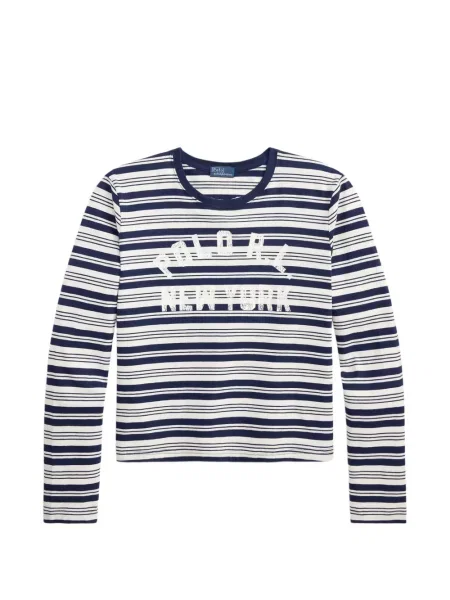 Велурени бягане с яка чорапи Polo Ralph Lauren синьо
