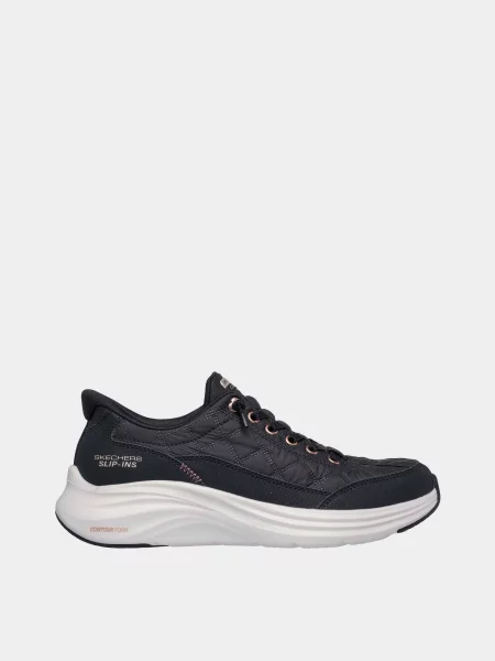 Кросівки Skechers текстиль/штучна шкіра чорний
