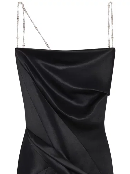 Rochie Givenchy cu perle cu bretele negru