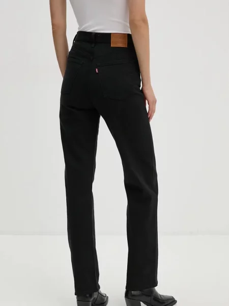 Levi's® Jeansy Straight schwarz czarne