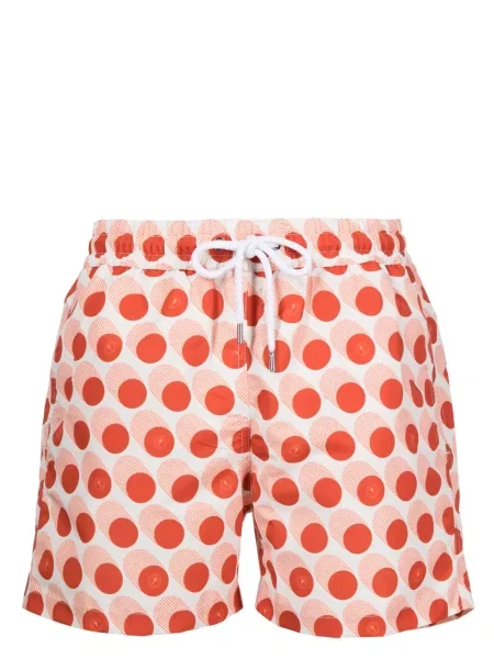 Slip de baie Frescobol Carioca cu buline portocaliu