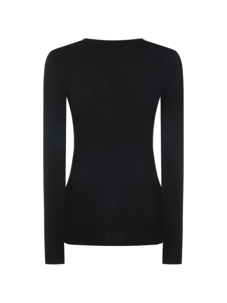 Lung tricou Thom Krom negru