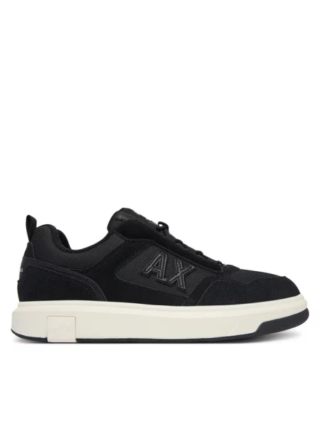 Sneakersy Armani Exchange czarne