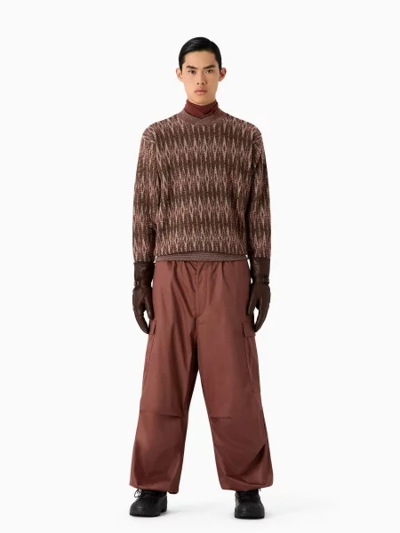 Свитер Emporio Armani коричневый