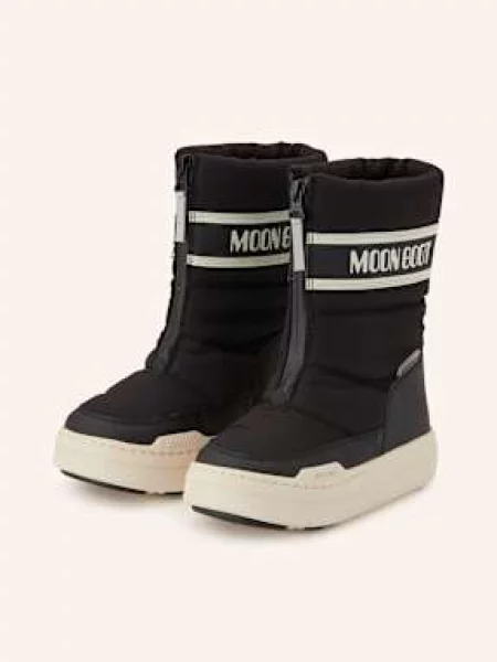Kozaki dziecięce Moon Boot czarne