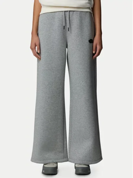 The North Face Teplákové kalhoty Wide Leg šedá